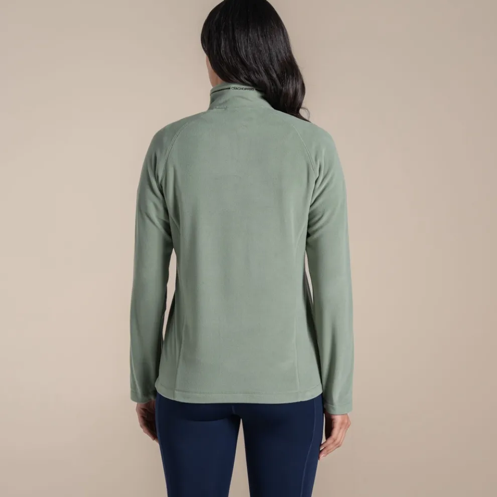 Women's National Trust Miska Half Zip Fleece | Sage