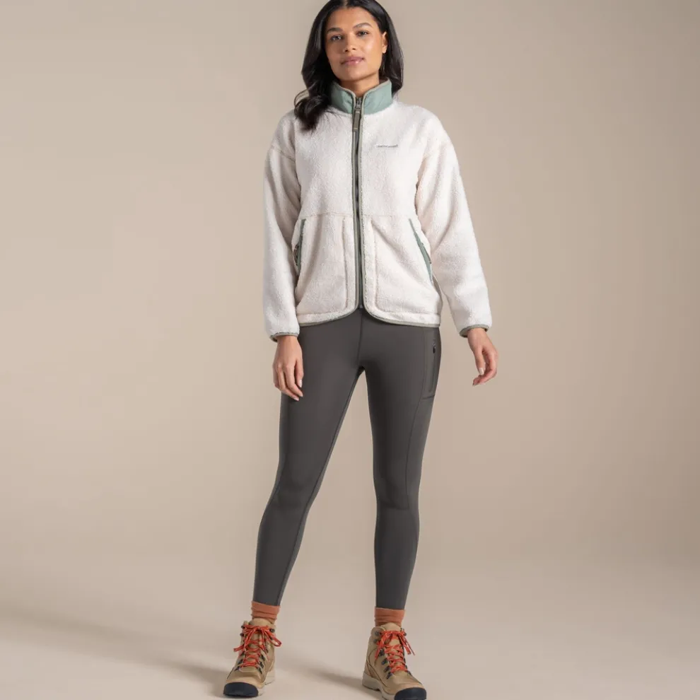 Women's National Trust Avens Full Zip Fleece | Ecru