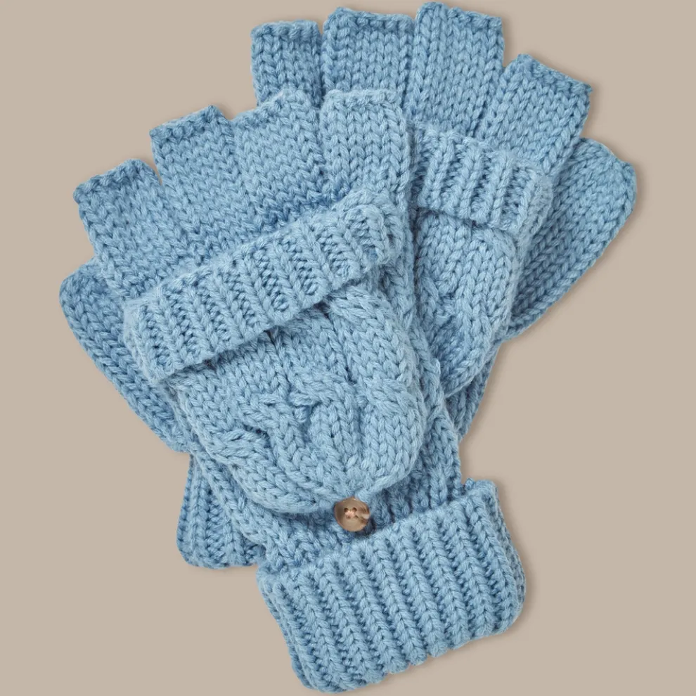 Women's Niamh Mitten | Light Denim