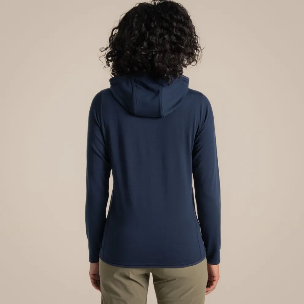 Women's NosiLife Afia Hooded Jacket | Blue Navy