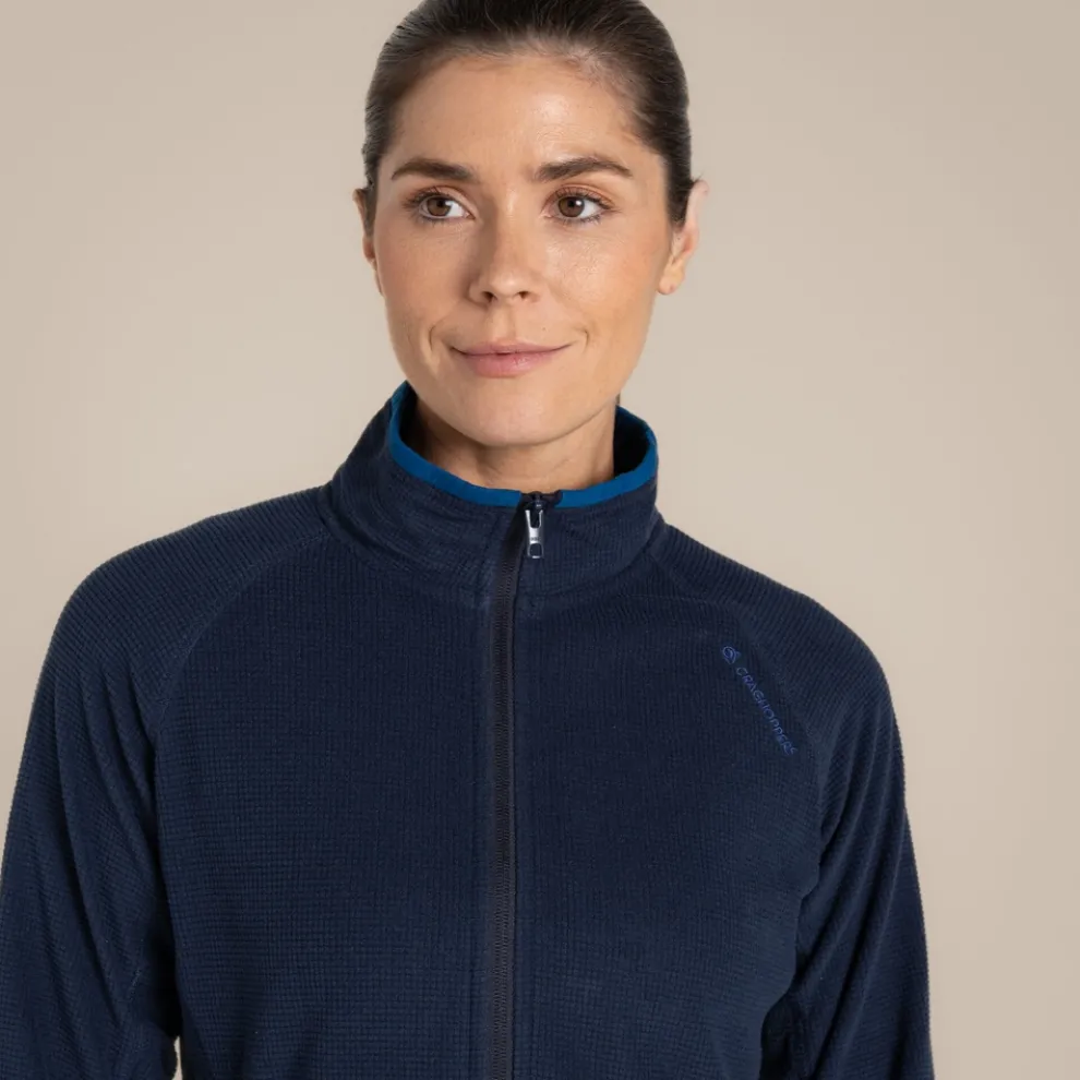 Women's NosiLife Belfairs Golf Full Zip Fleece | Blue Navy