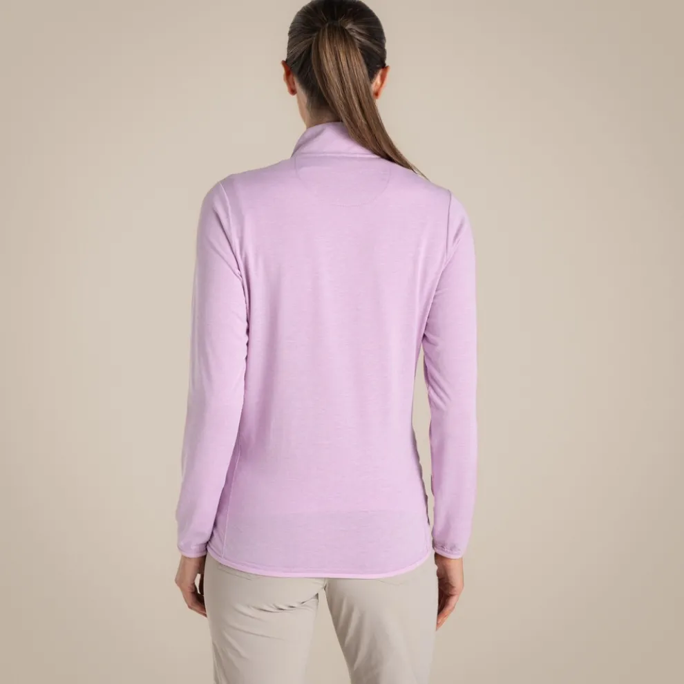 Women's NosiLife Evesham Golf Full Zip Top | Orchid