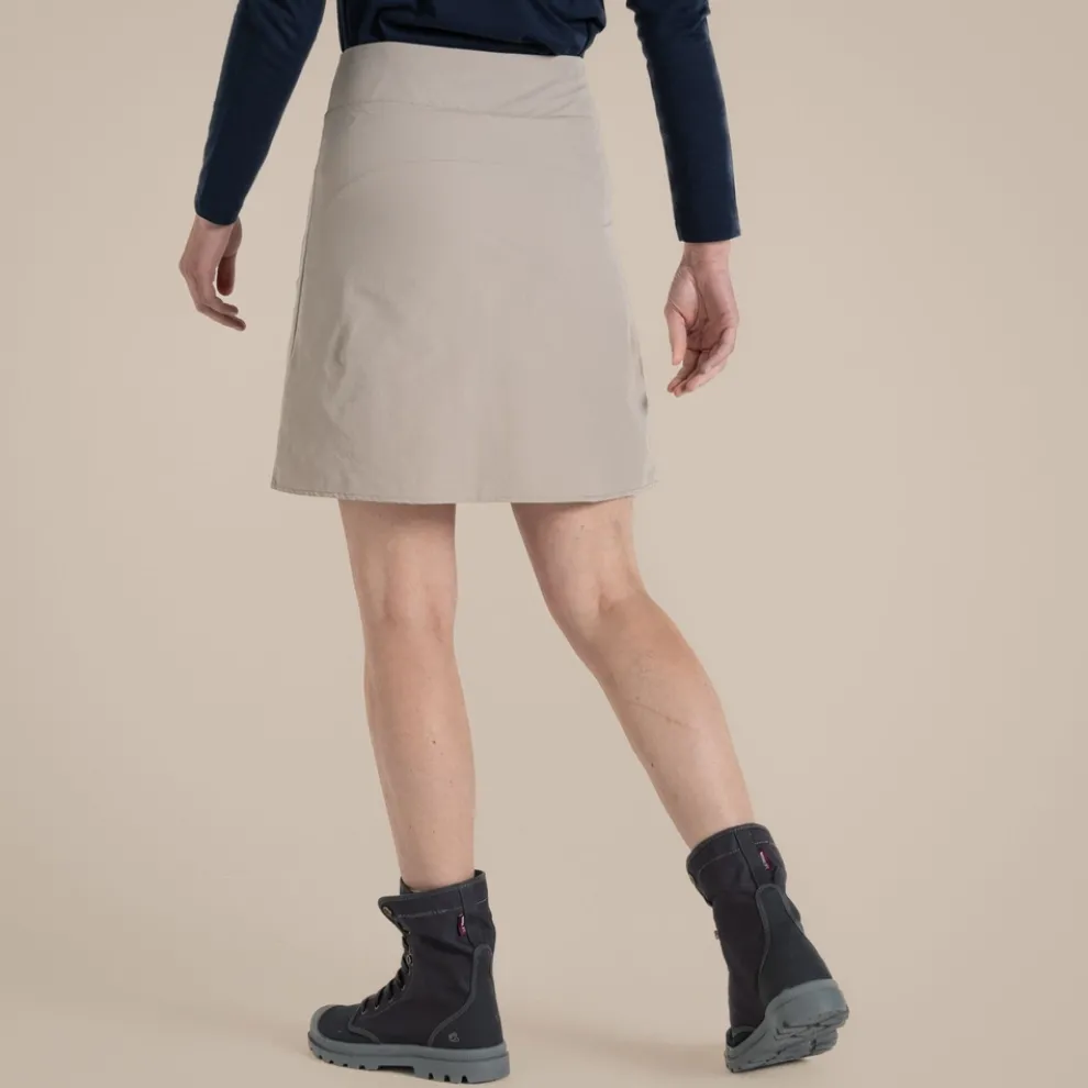 Women's Nosilife Pro Skort II | Soft Mushroom