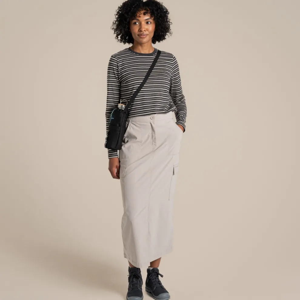 Women's NosiLife Pro Midi Skirt | Soft Mushroom