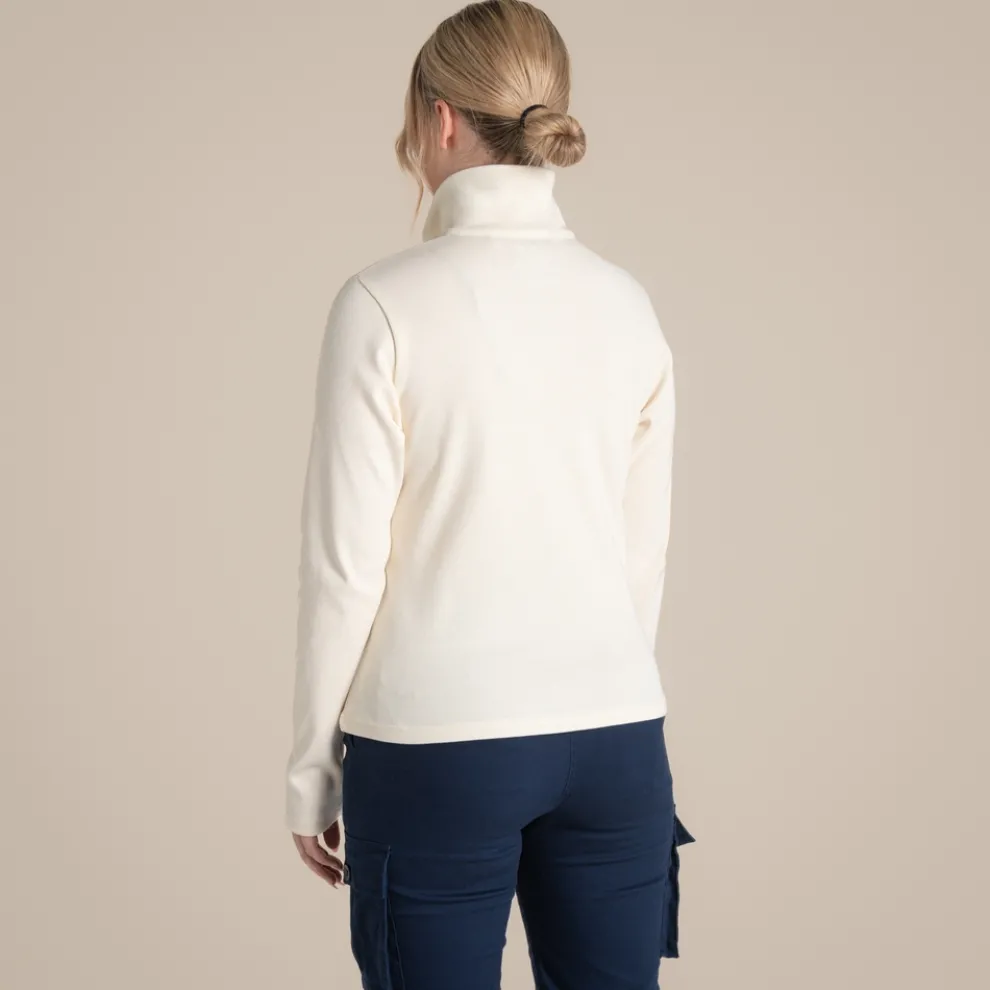 Women's Orlaith Half Zip Long Sleeved Top | Calico