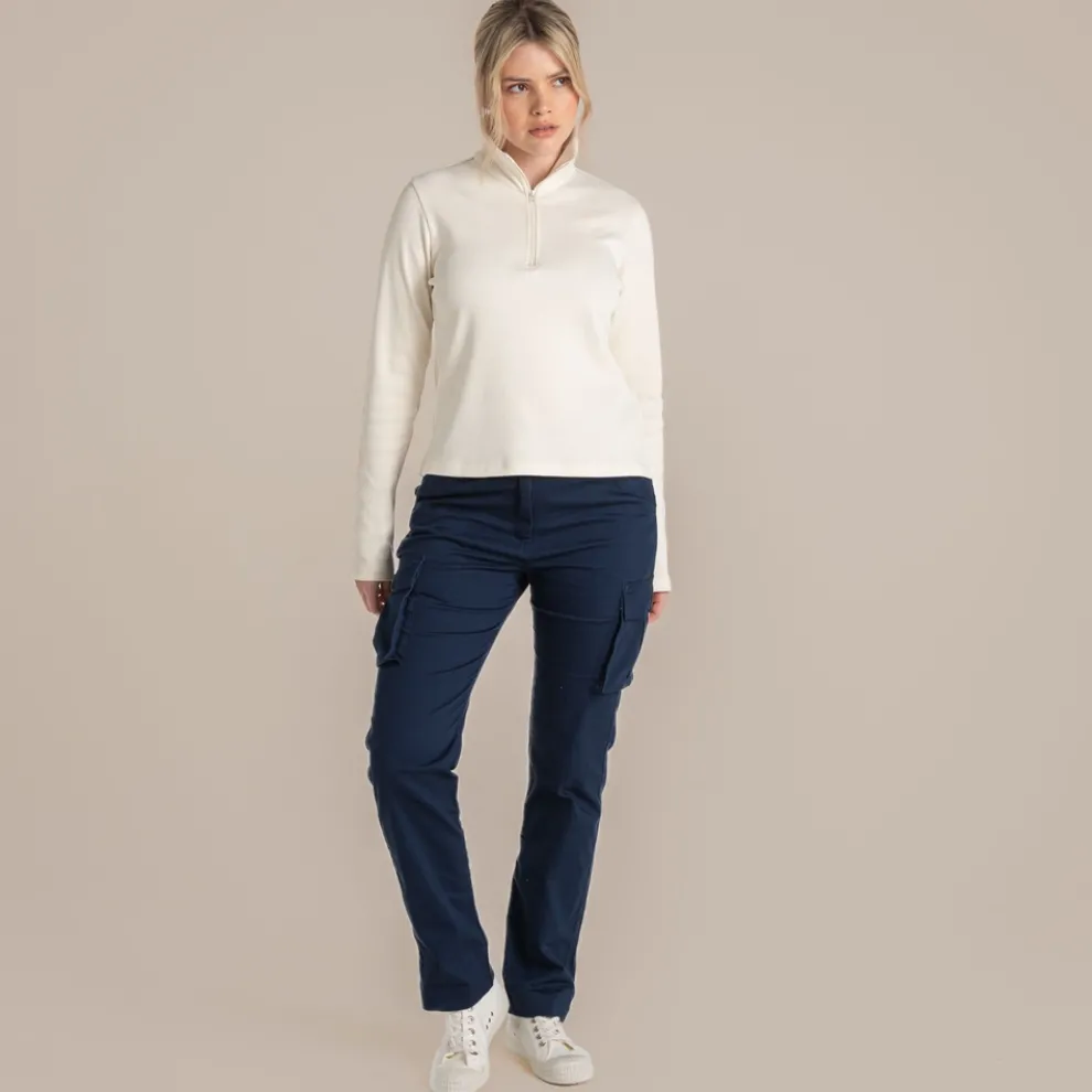 Women's Orlaith Half Zip Long Sleeved Top | Calico