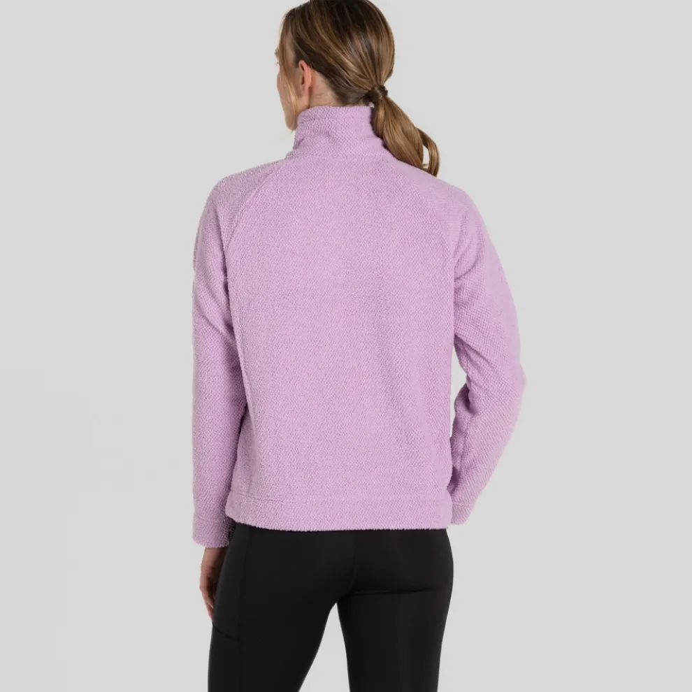 Women's Raya Half Zip Fleece | Orchid
