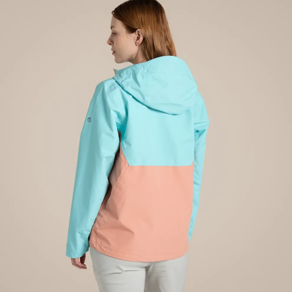 Women's Rosario Waterproof Jacket | Aqua Sky / Clay