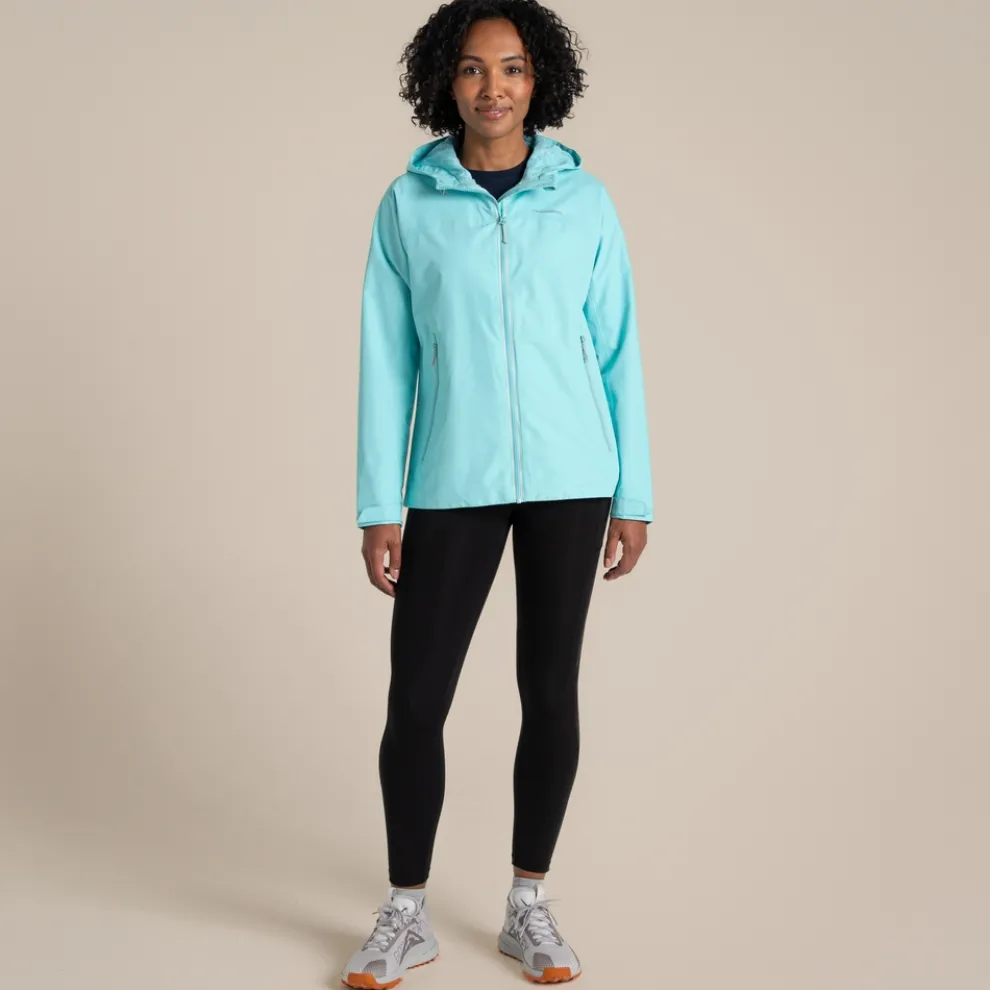 Women's Solla Waterproof Jacket | Aqua Sky