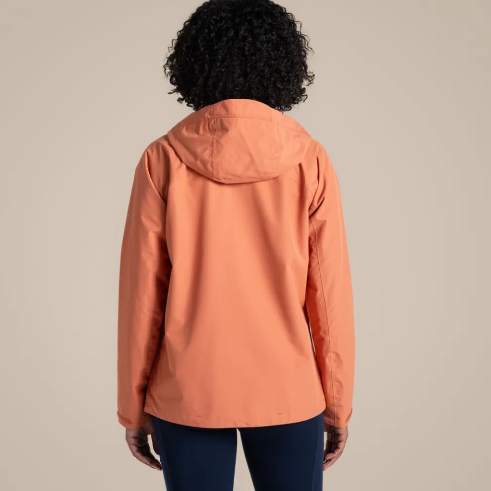 Women's Solla Waterproof Jacket | Red Sandstone