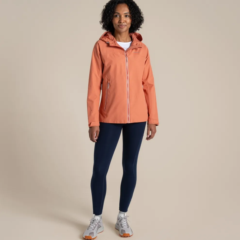 Women's Solla Waterproof Jacket | Red Sandstone