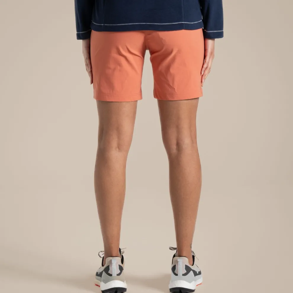 Women's Stretch Kiwi Pro II Shorts | Red Sandstone