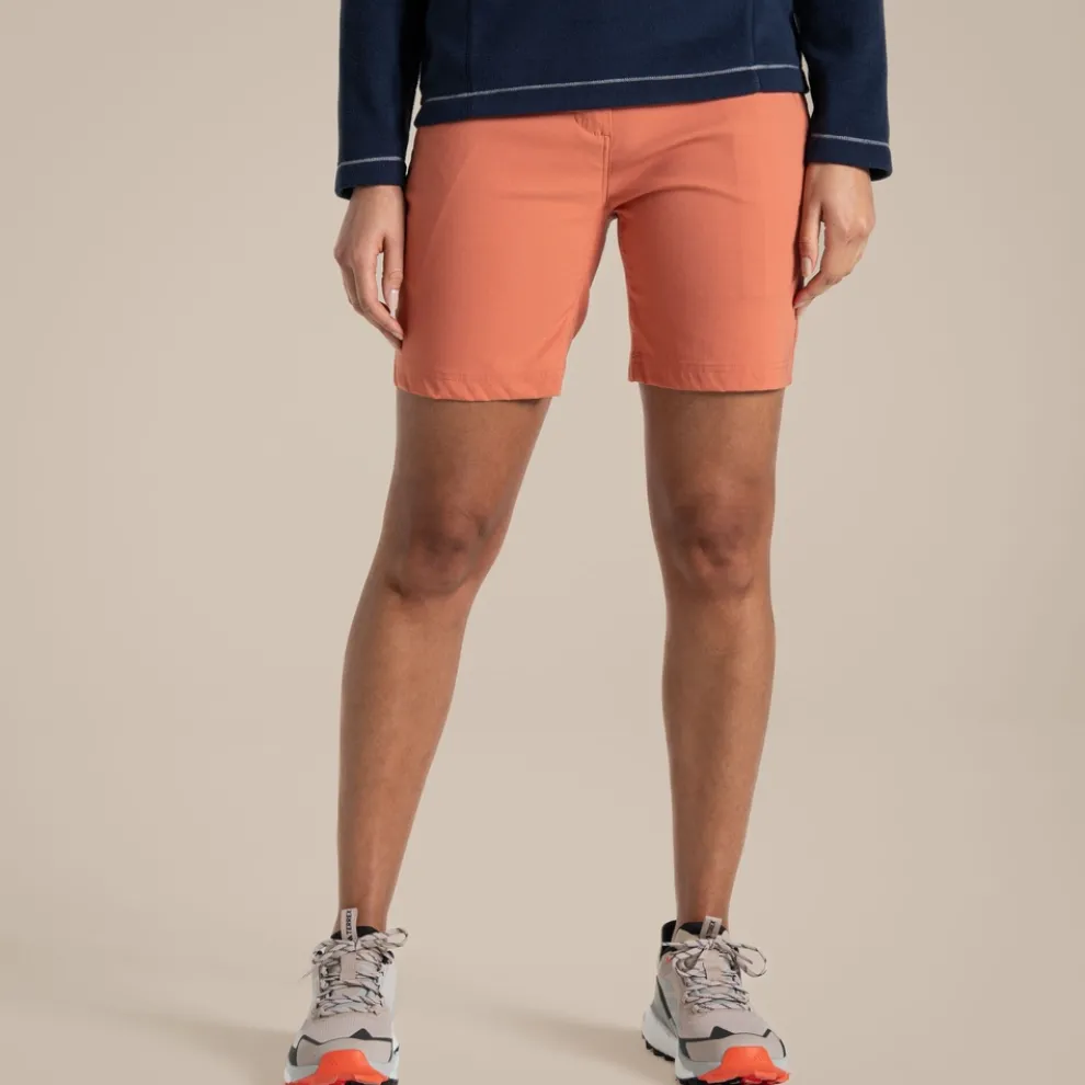 Women's Stretch Kiwi Pro II Shorts | Red Sandstone